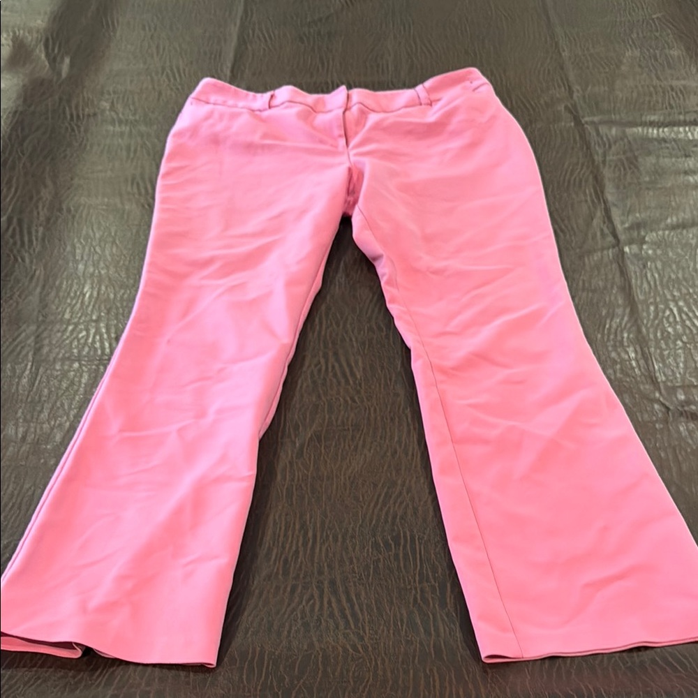Vibrant Pink Flared Pants